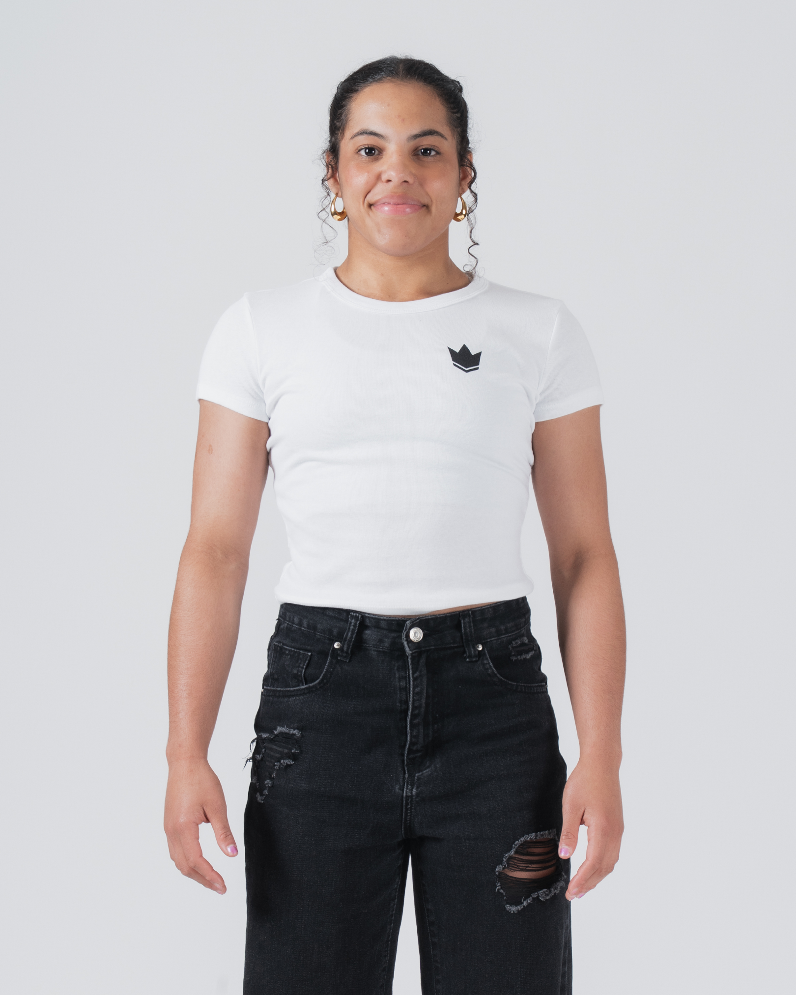 Kore Women's Baby Tee - kingz.com – Fighters Market