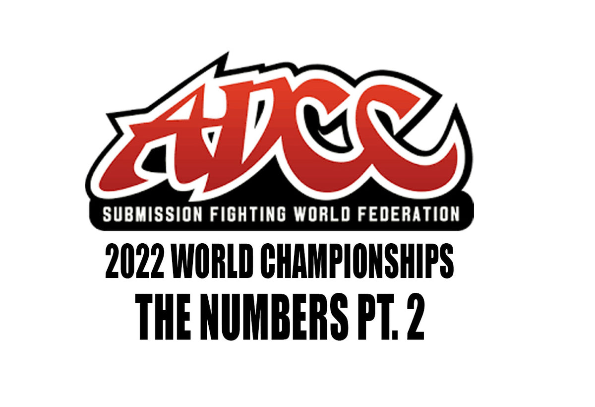 Adcc ADCC World Championships - The Numbers Pt. 2 – Fighters Market