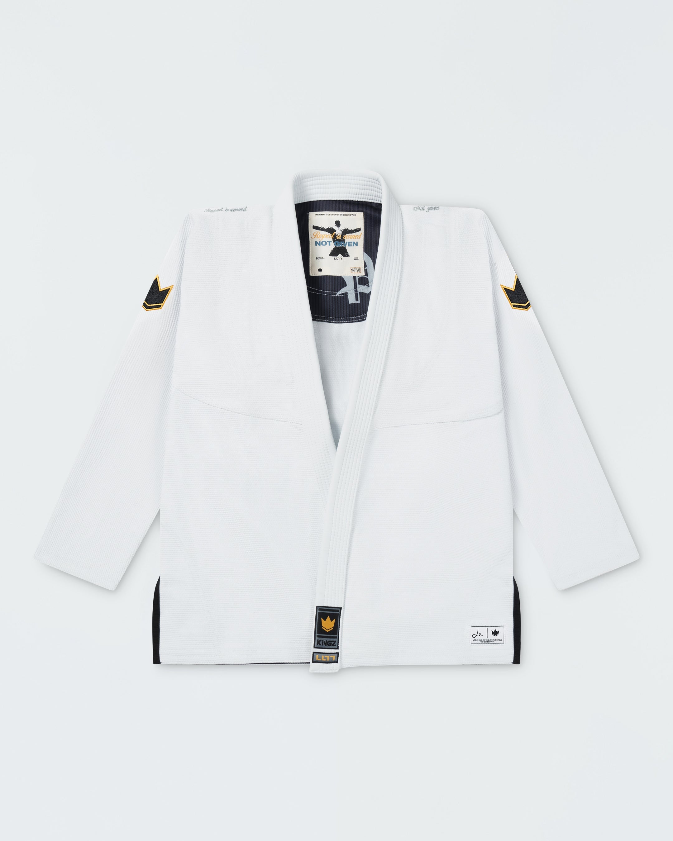Kingz Legends Never Die Respect Women's Gi - White