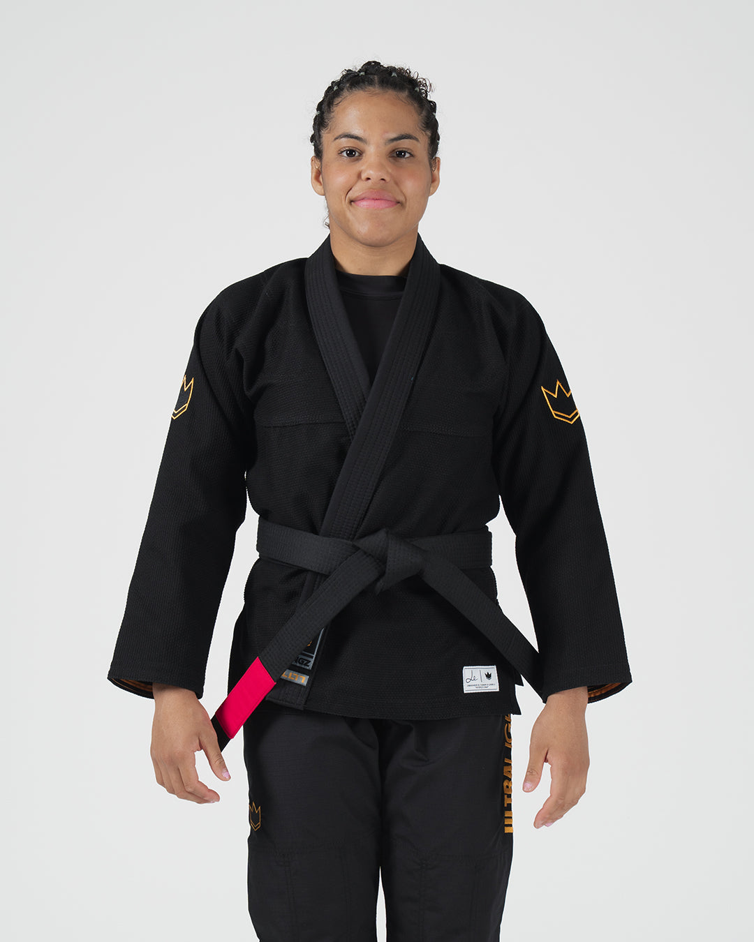 Kingz Legends Never Die Respect Women's Gi - Black