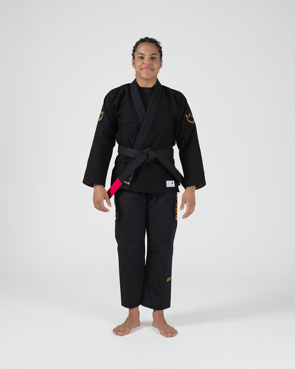Kingz Legends Never Die Respect Women's Gi - Black