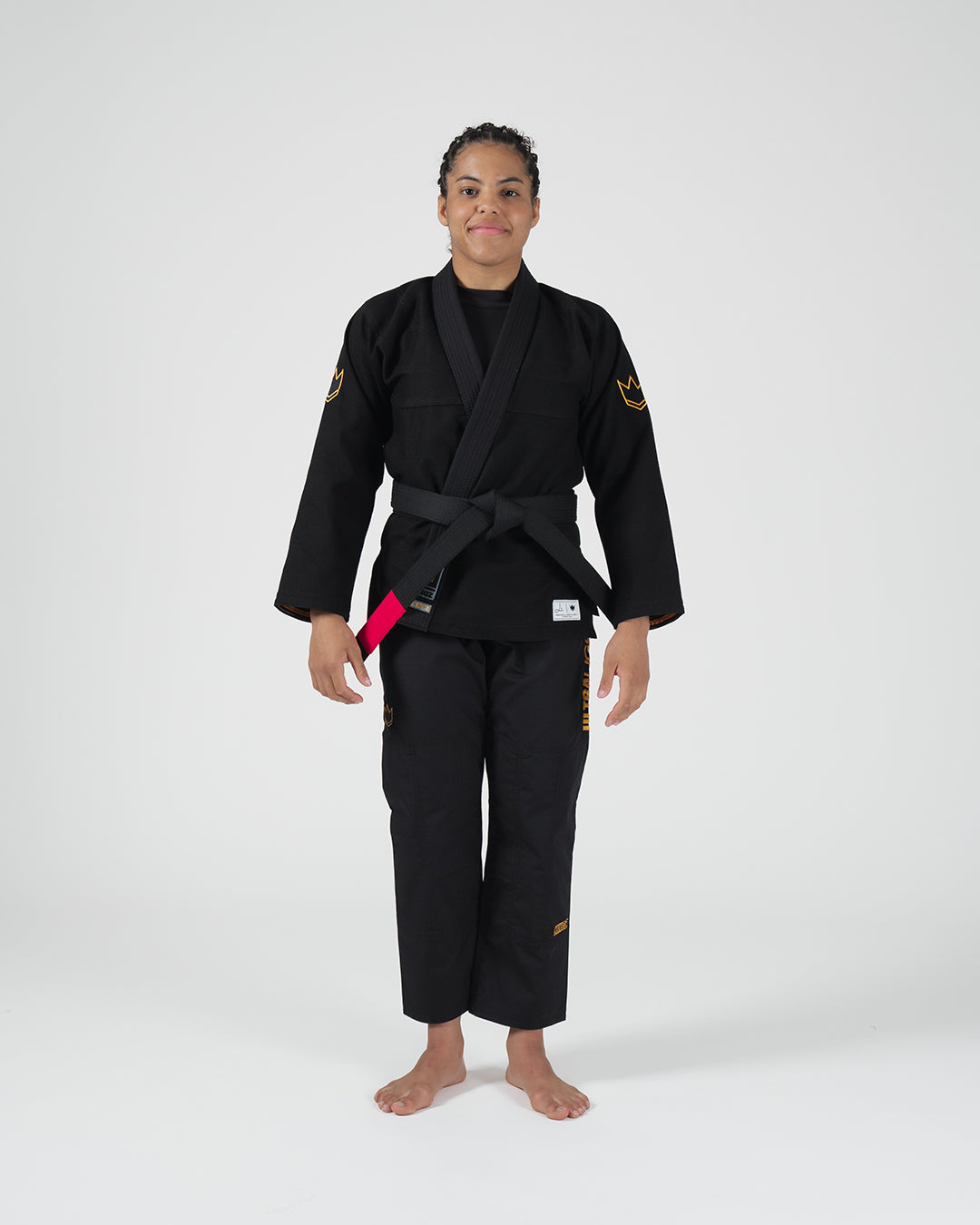 Kingz Legends Never Die Respect Women's Gi - Black