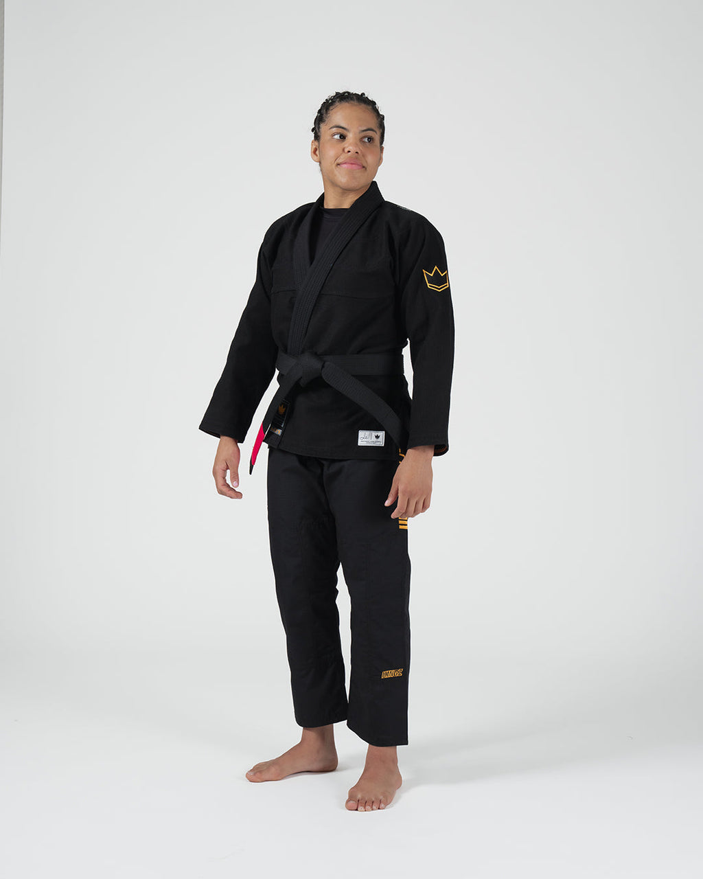Kingz Legends Never Die Respect Women's Gi - Black