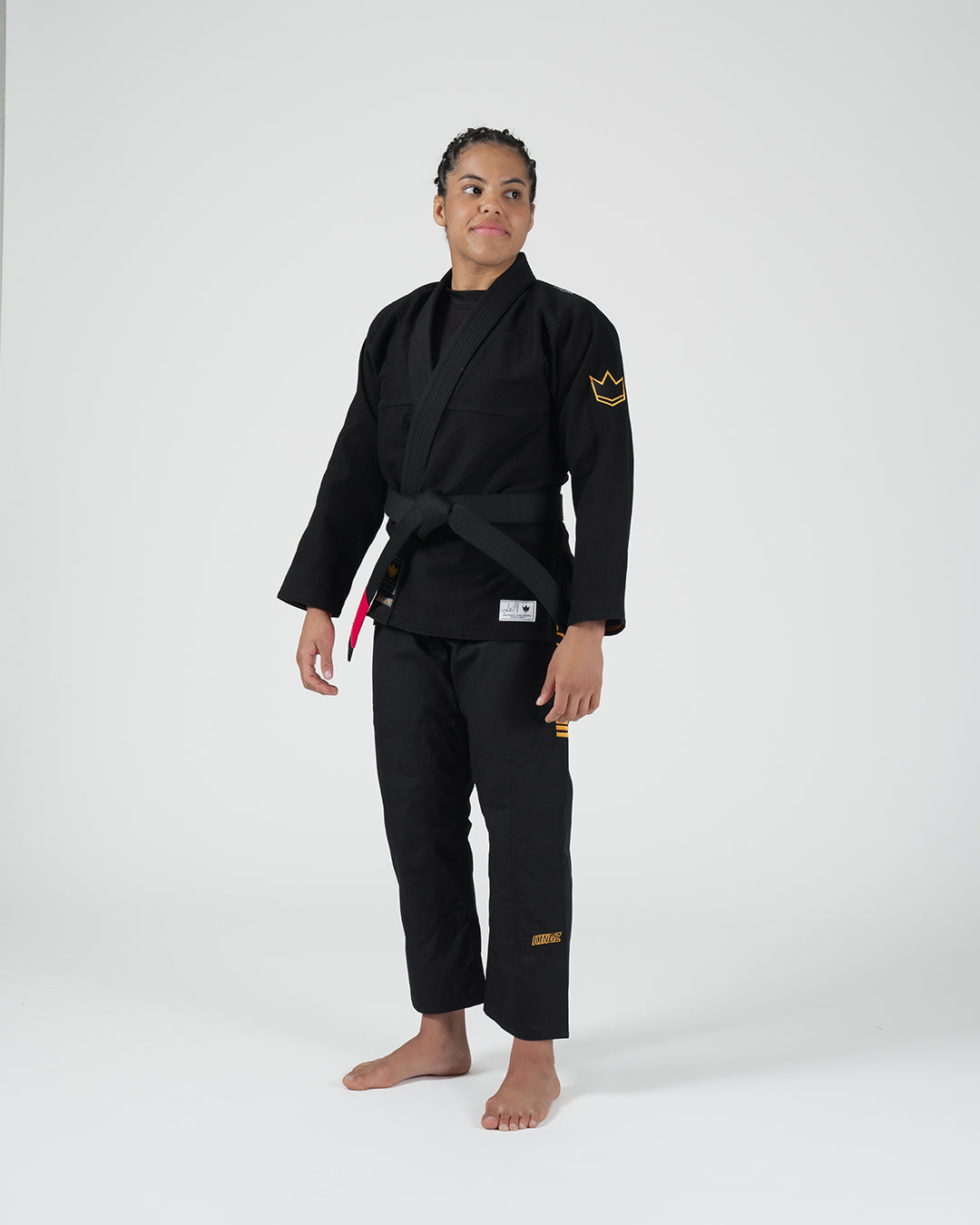 Kingz Legends Never Die Respect Women's Gi - Black