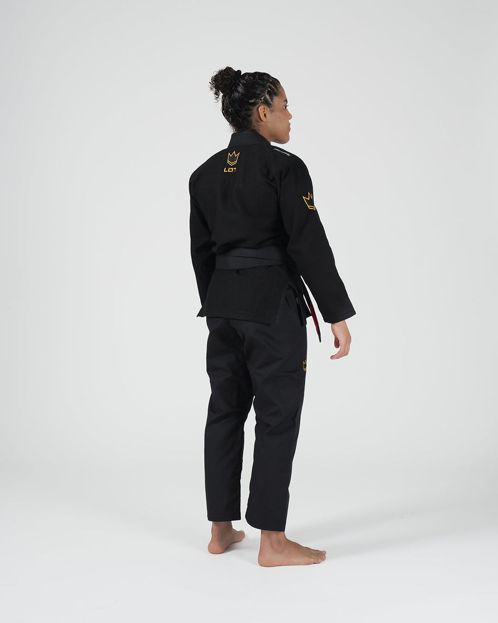 Kingz Legends Never Die Respect Women's Gi - Black