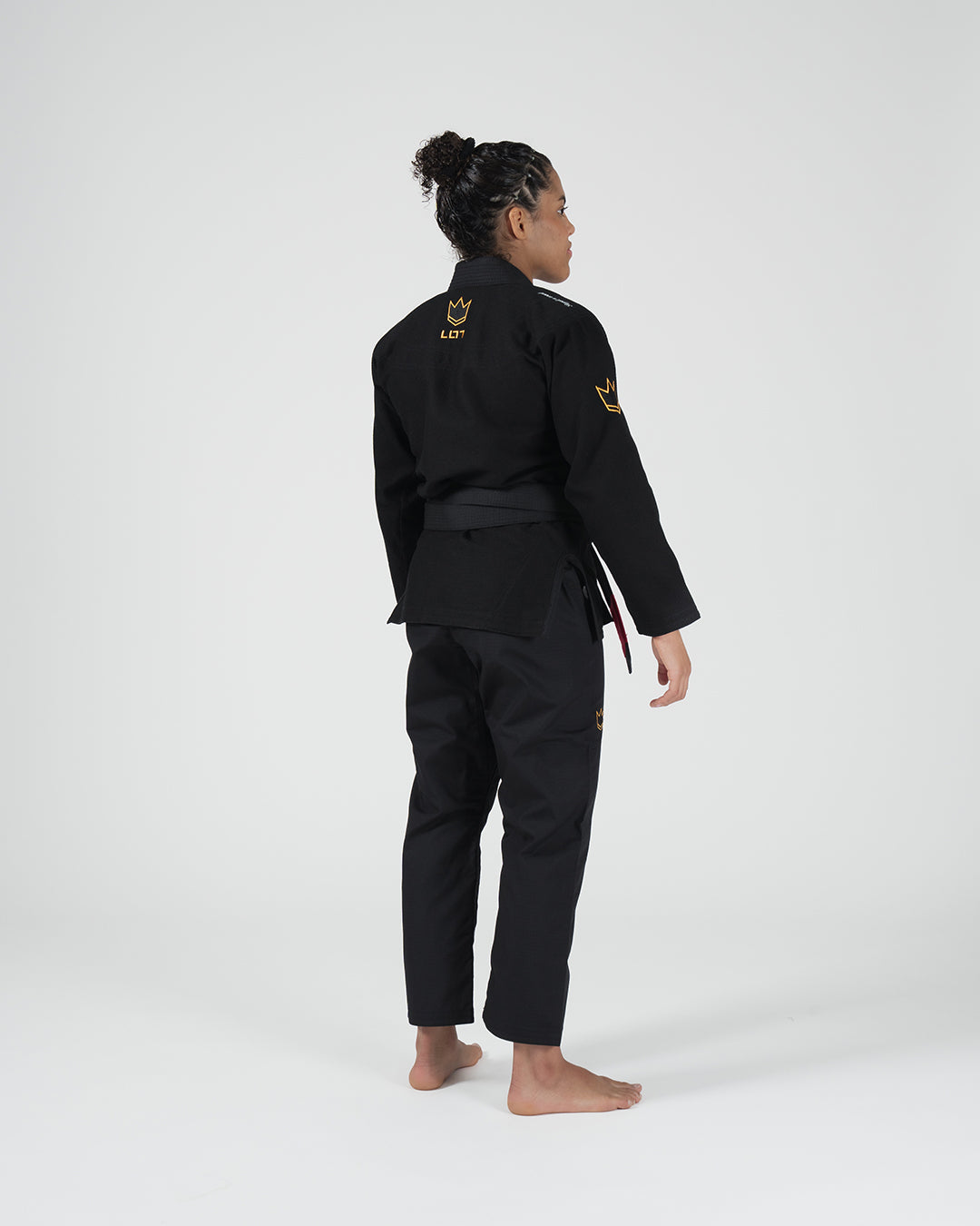 Kingz Legends Never Die Respect Women's Gi - Black