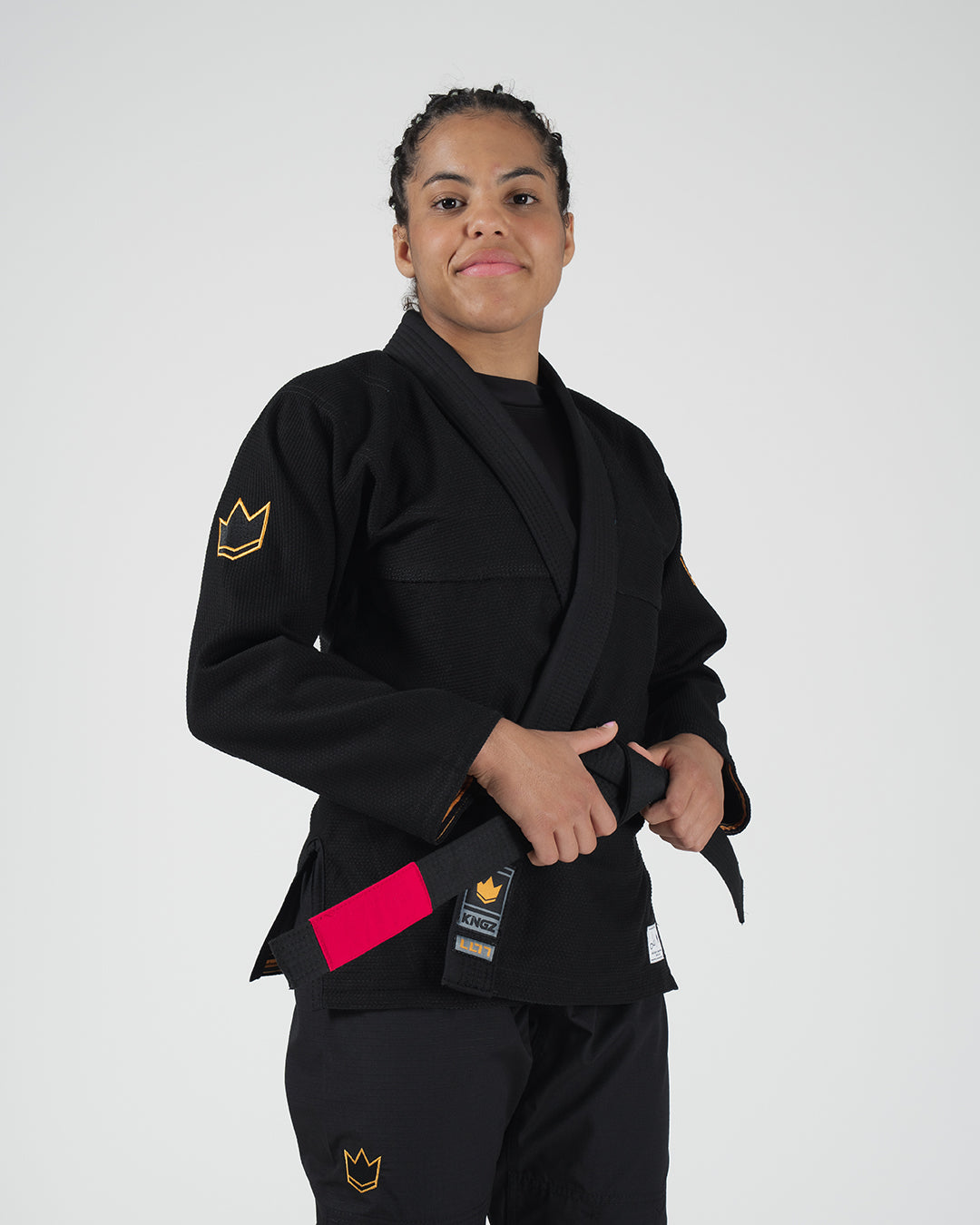 Kingz Legends Never Die Respect Women's Gi - Black