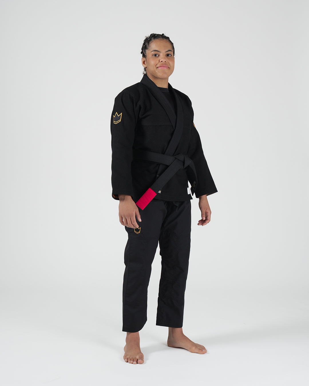 Kingz Legends Never Die Respect Women's Gi - Black