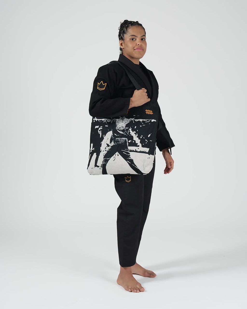 Kingz Legends Never Die Respect Women's Gi - Black