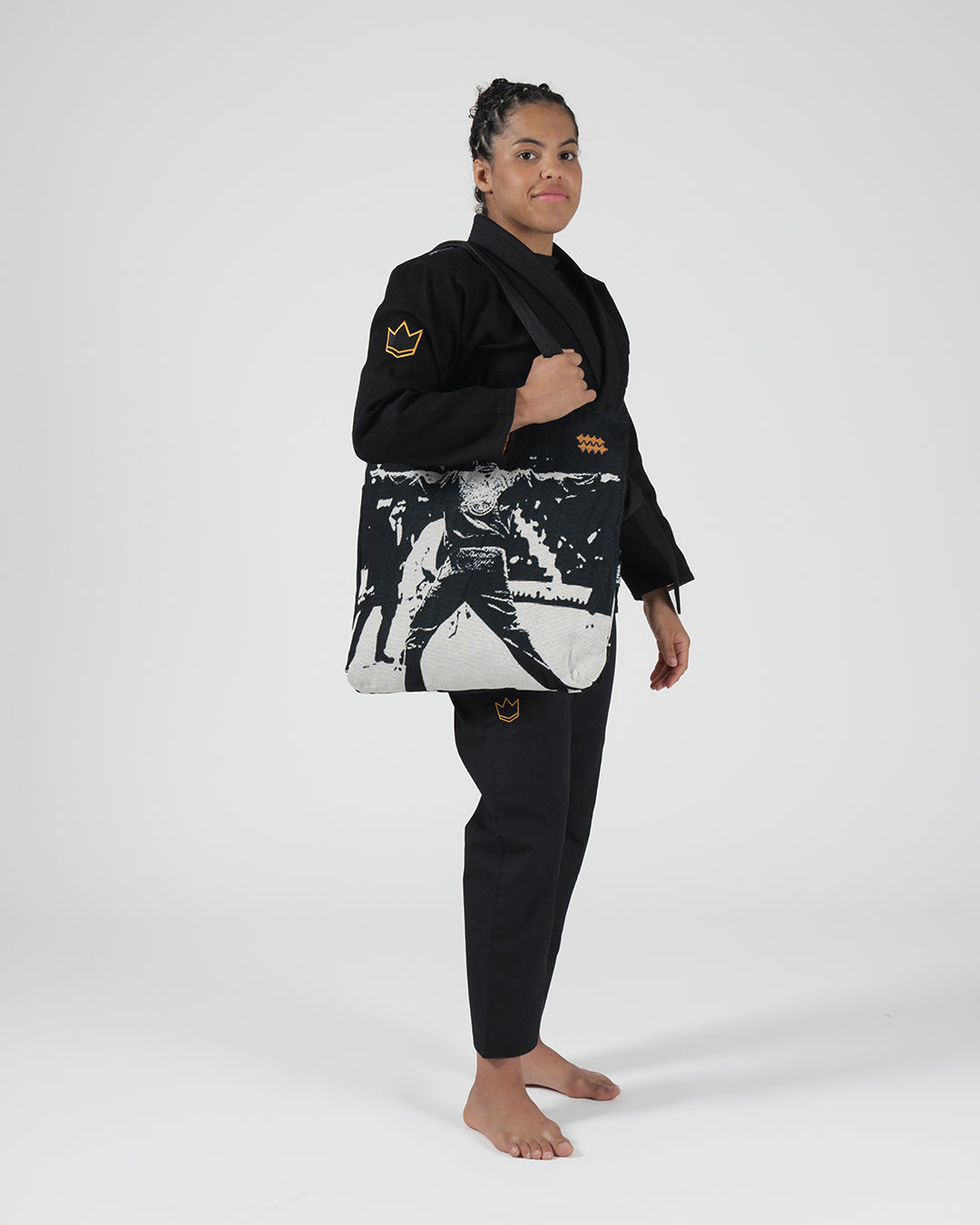 Kingz Legends Never Die Respect Women's Gi - Black