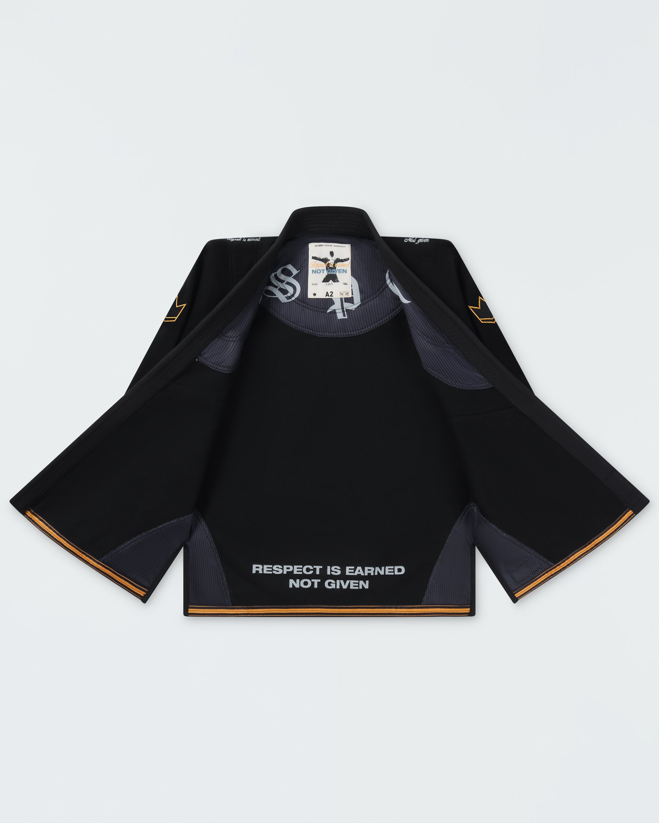 Kingz Legends Never Die Respect Women's Gi - Black