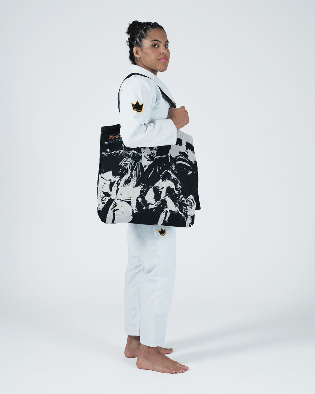Kingz Legends Never Die Respect Women's Gi - White