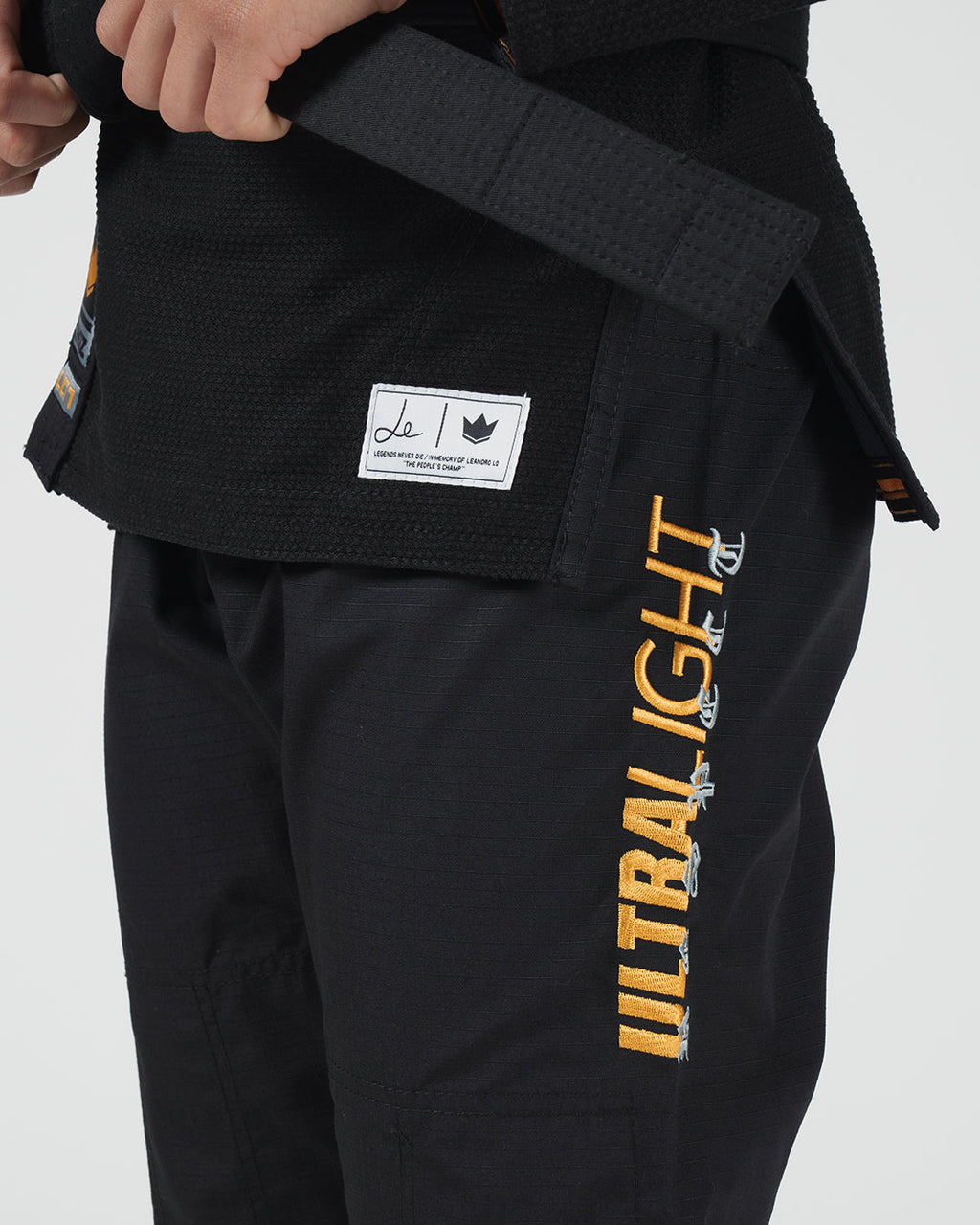 Kingz Legends Never Die Respect Women's Gi - Black