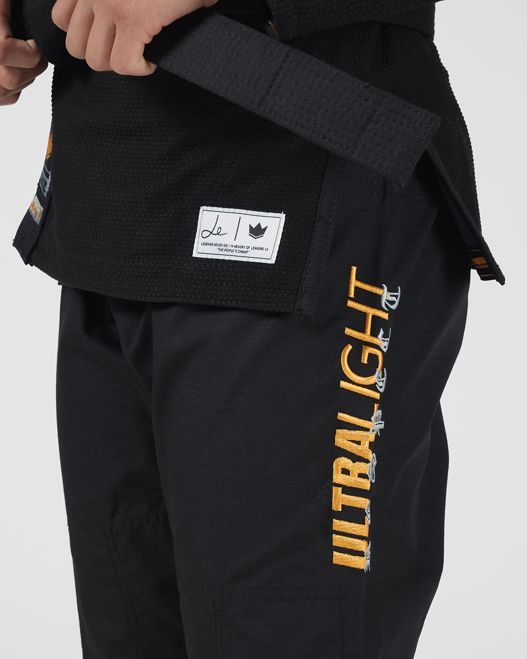 Kingz Legends Never Die Respect Women's Gi - Black