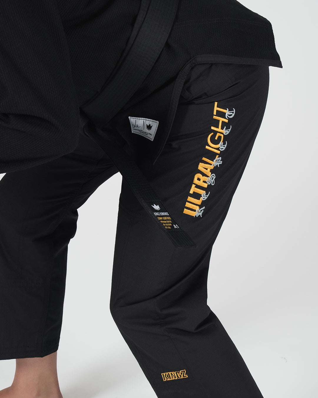 Kingz Legends Never Die Respect Women's Gi - Black