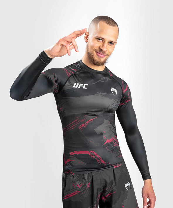 Venum UFC Authentic Fight Week 2.0 Performance Long Sleeve Rash Guard - Fighters Market