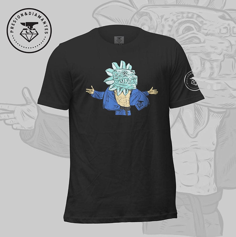 Presion & Diamantes Quetzalcóatl Victorious Tee - Fighters Market