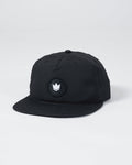 Kingz Crown Patch 5-Panel Strapback Hat - Black