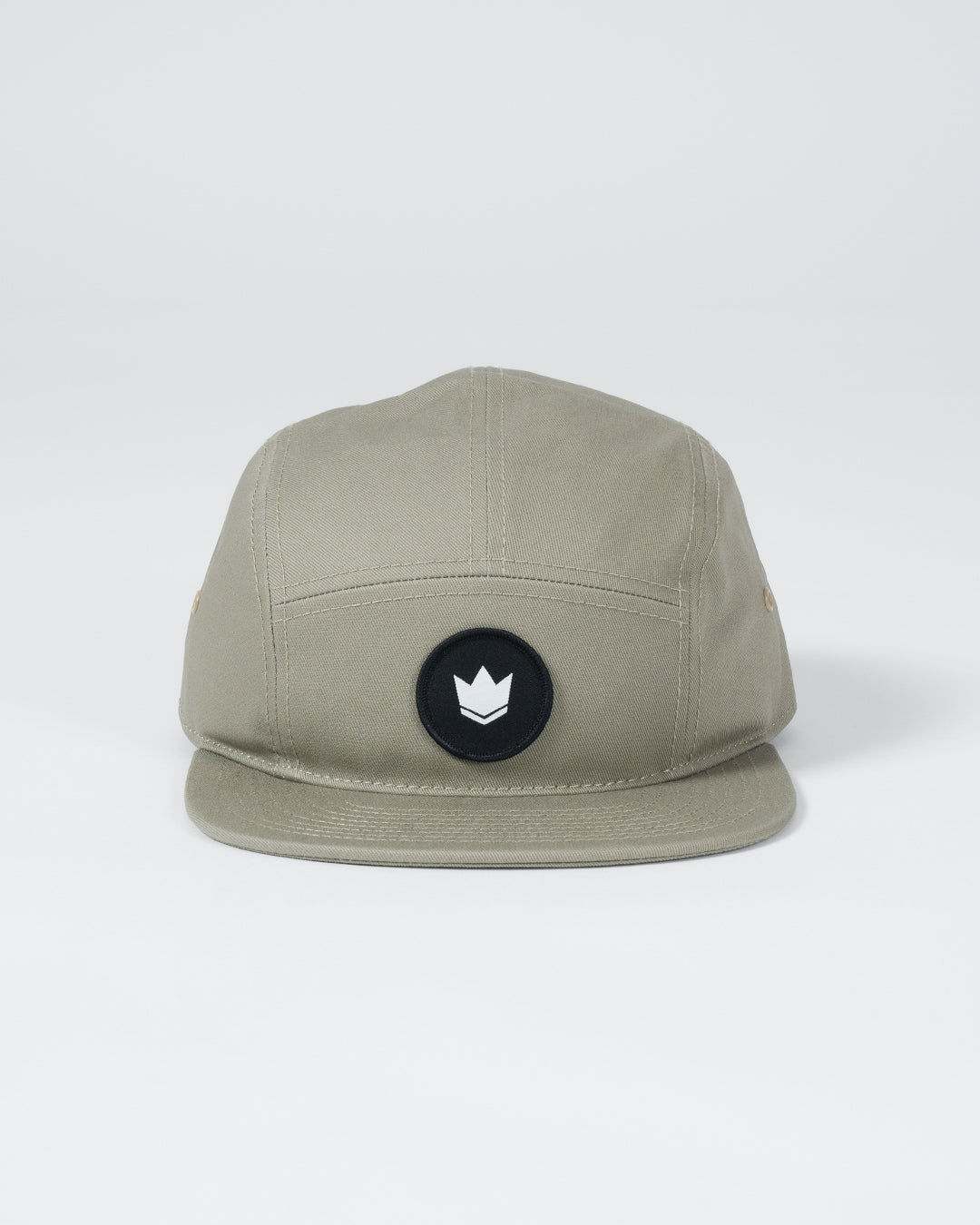 Kingz Crown Patch Strapback Hat - Sage Green