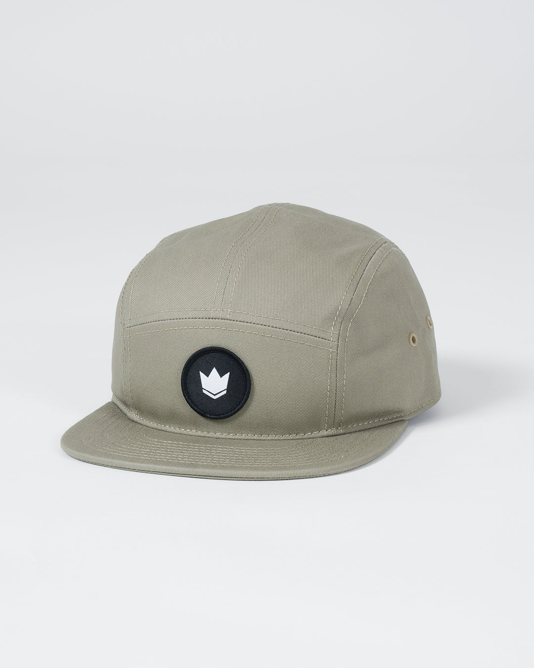 Kingz Crown Patch Strapback Hat - Sage Green