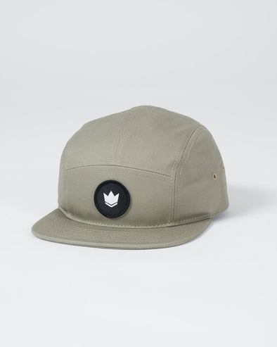 Kingz Crown Patch Strapback Hat - Sage Green