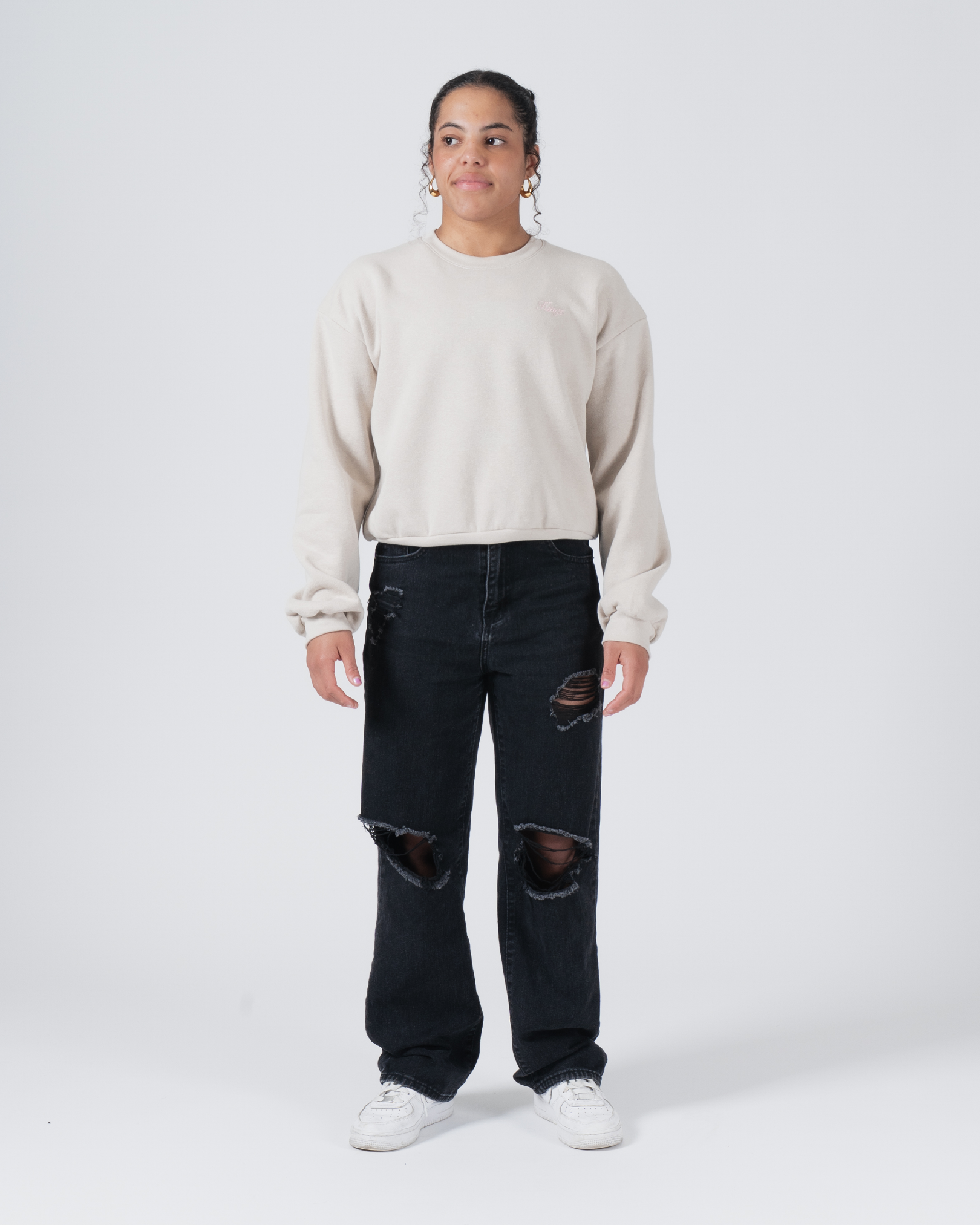 Script Women's Crewneck Sweatshirt