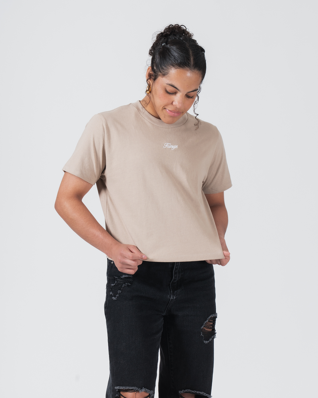 Kingz Script Women's Heavyweight Tee