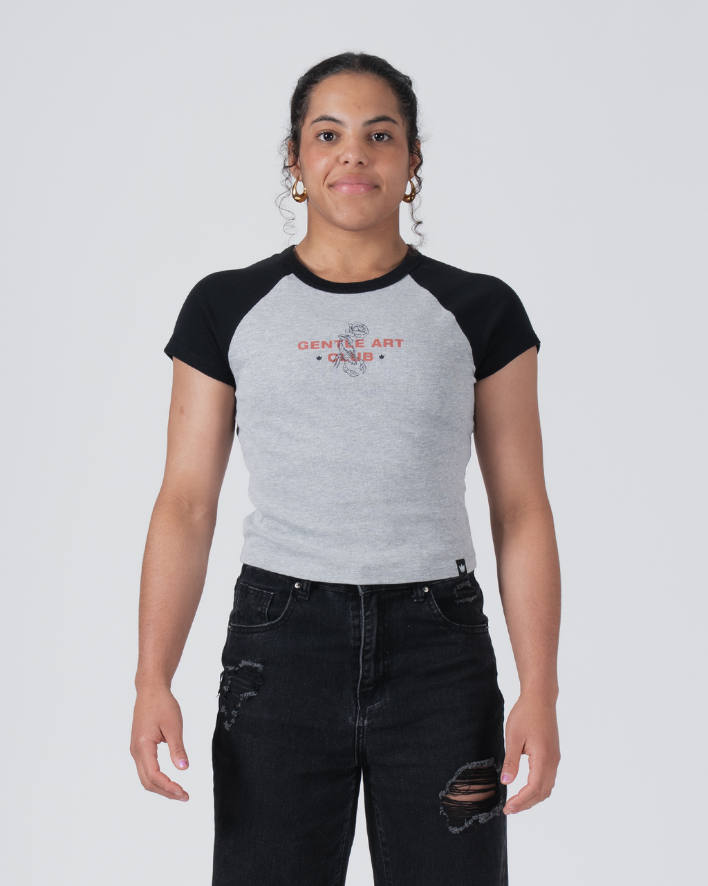 Kingz Gentle Art Club Women's Baby Tee