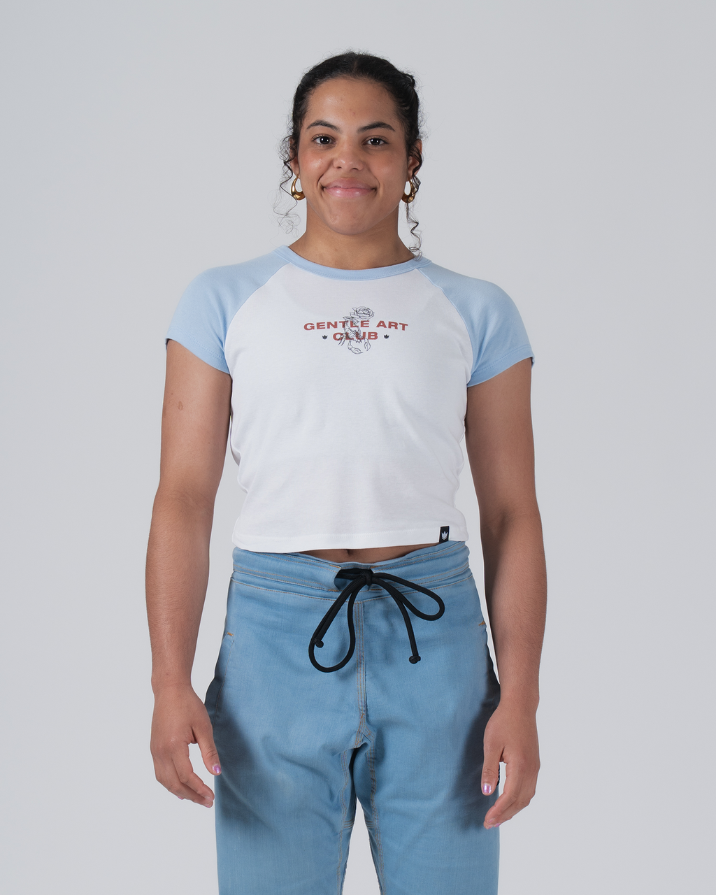 Kingz Gentle Art Club Women's Baby Tee