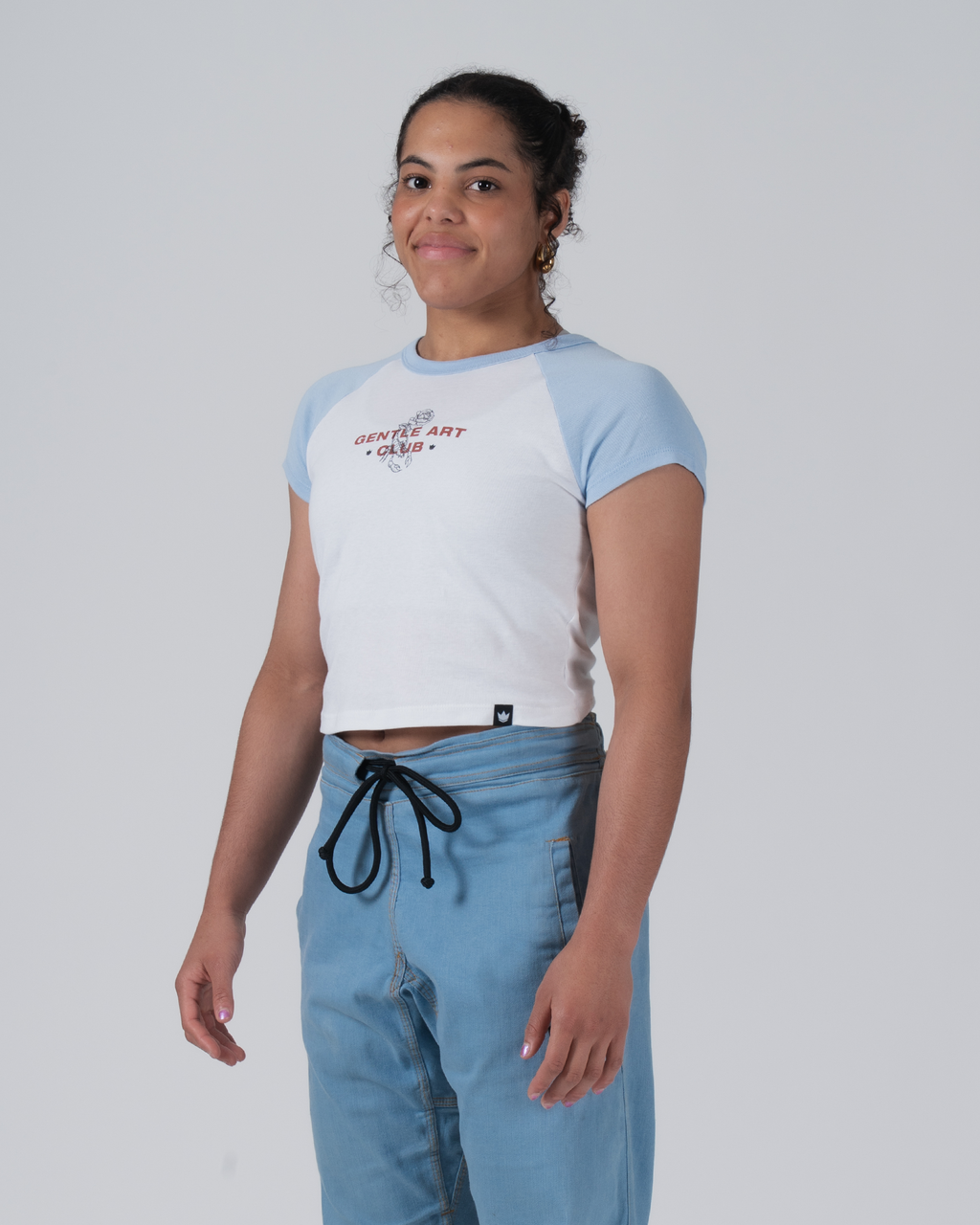 Kingz Gentle Art Club Women's Baby Tee