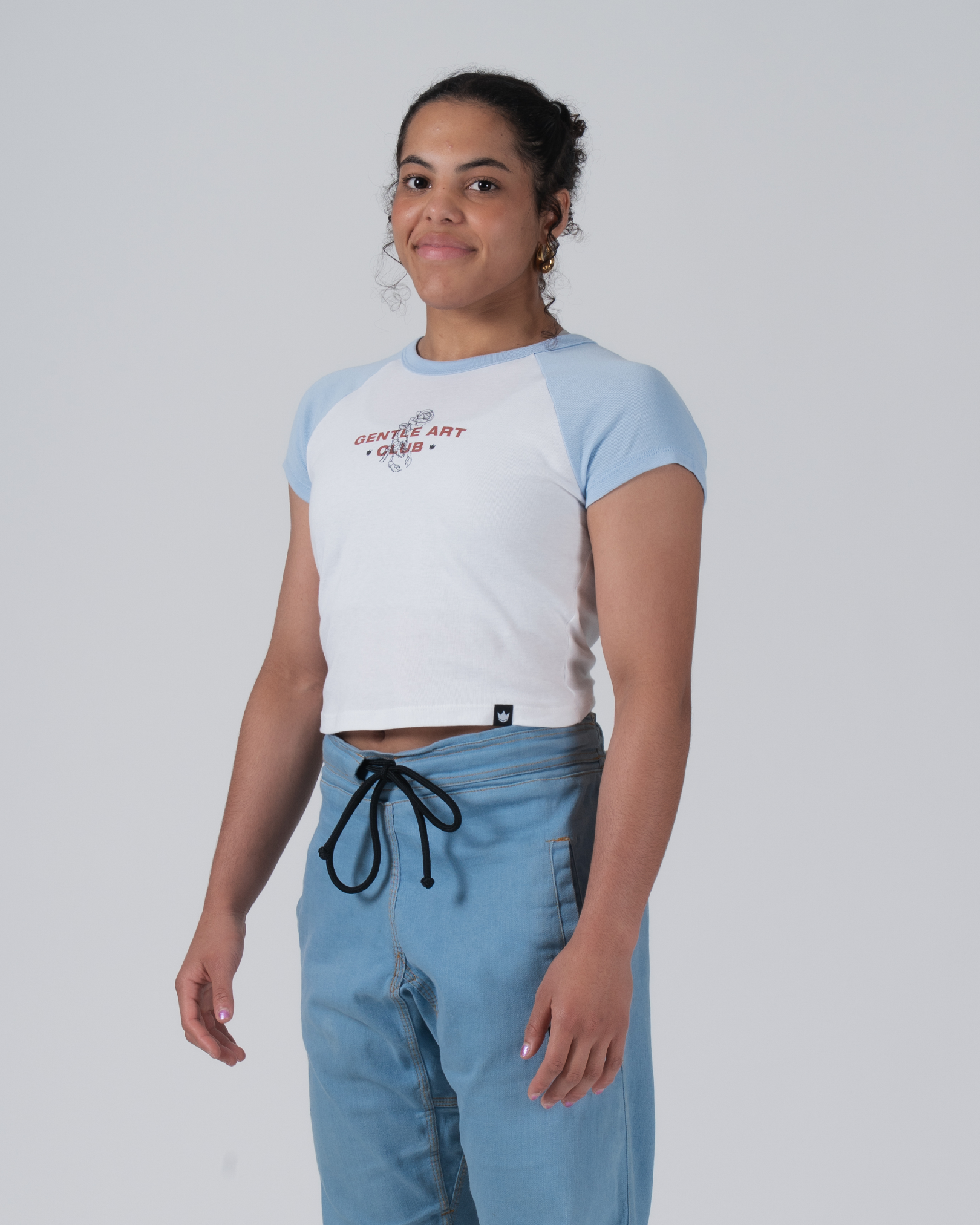 Kingz Gentle Art Club Women's Baby Tee