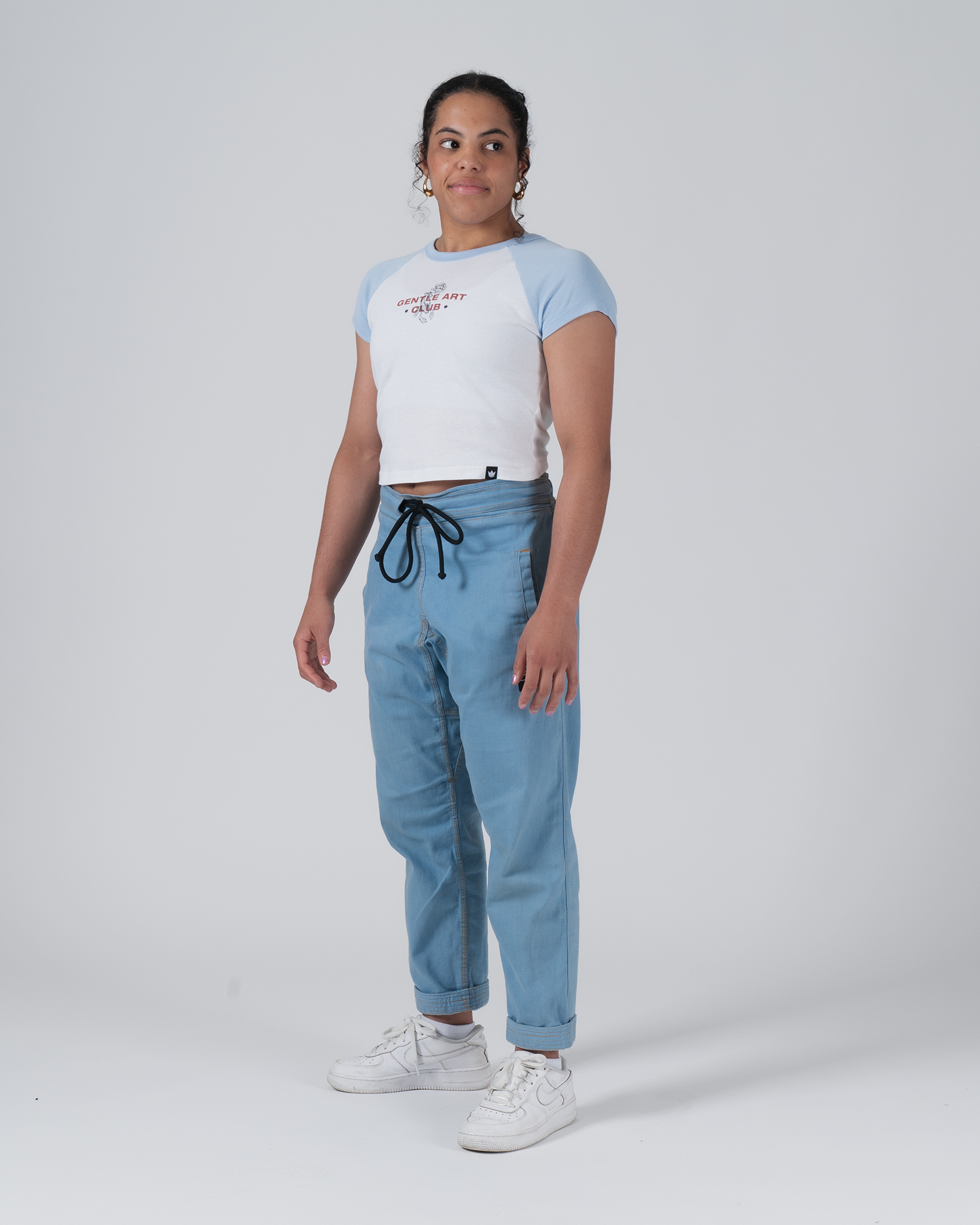 Kingz Gentle Art Club Women's Baby Tee