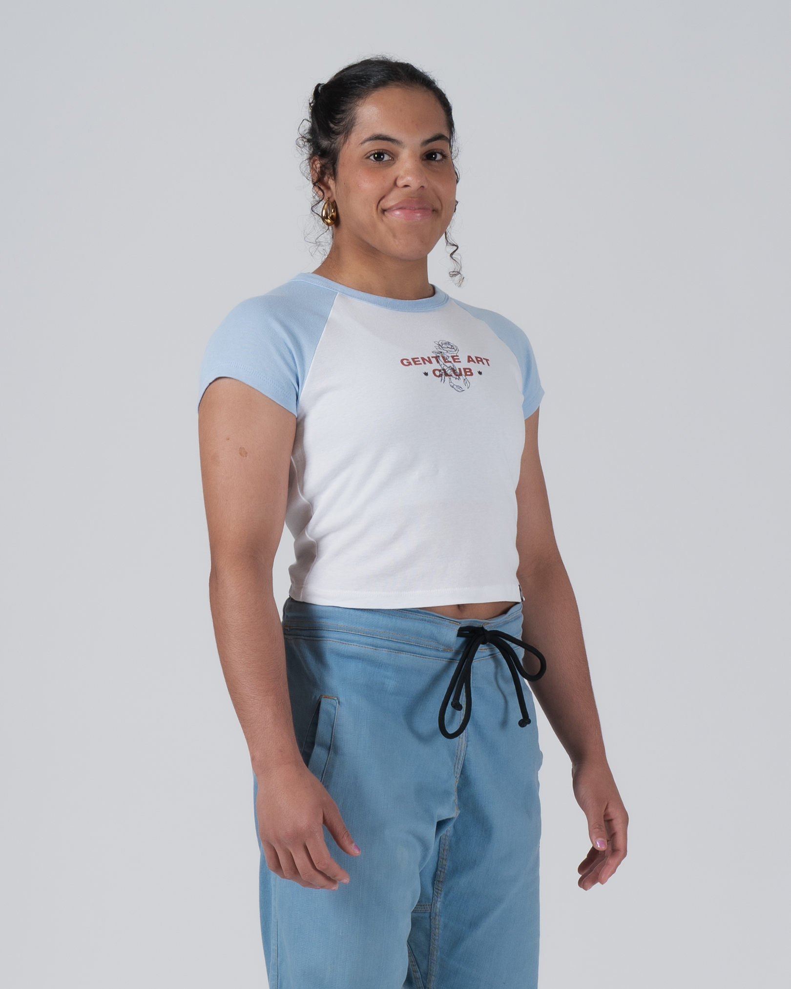 Kingz Gentle Art Club Women's Baby Tee