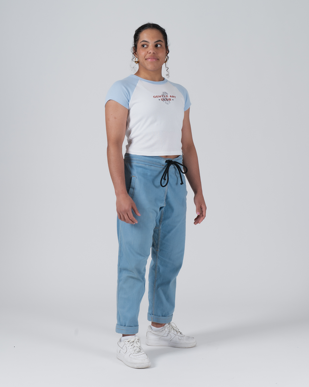 Kingz Gentle Art Club Women's Baby Tee