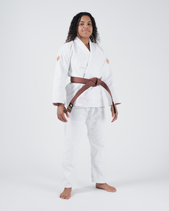 Kingz The ONE V2  Women's Jiu Jitsu Gi - White - 2024 Model