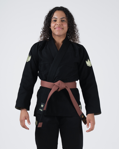 Kingz The ONE V2  Women's Jiu Jitsu Gi - Black - 2024 Model