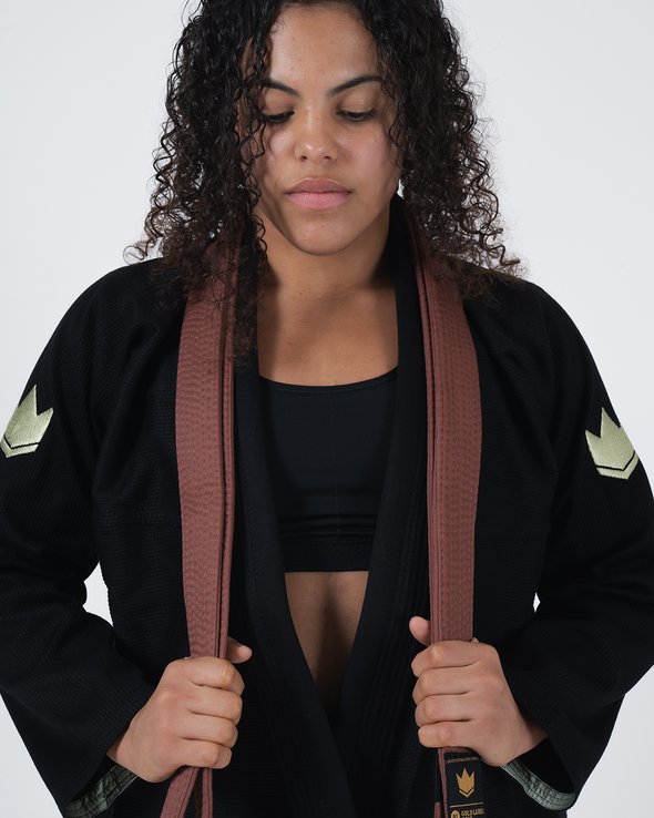 Kingz The ONE V2  Women's Jiu Jitsu Gi - Black - 2024 Model