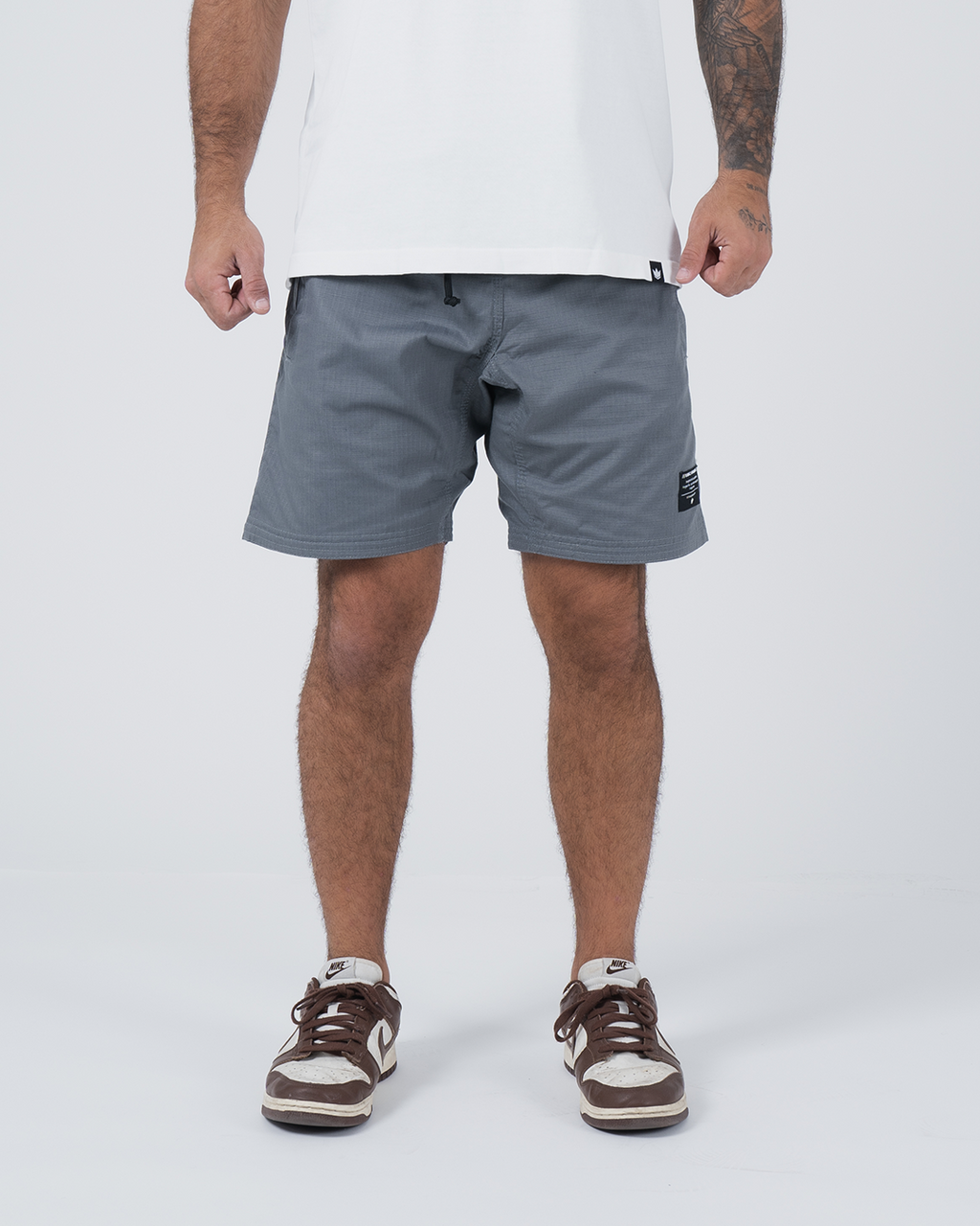 Kingz Casual Gi Shorts - Grey