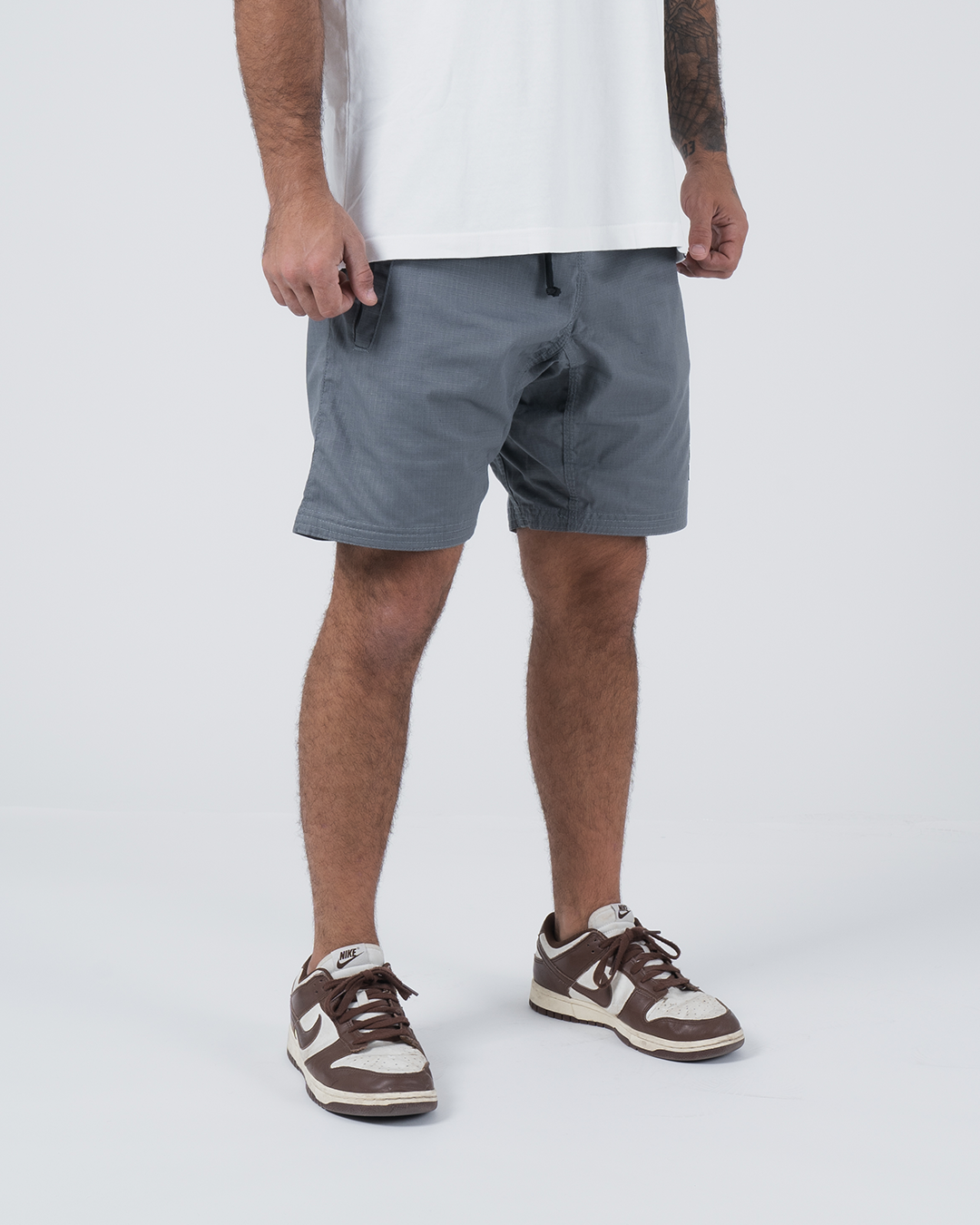 Kingz Casual Gi Shorts - Grey