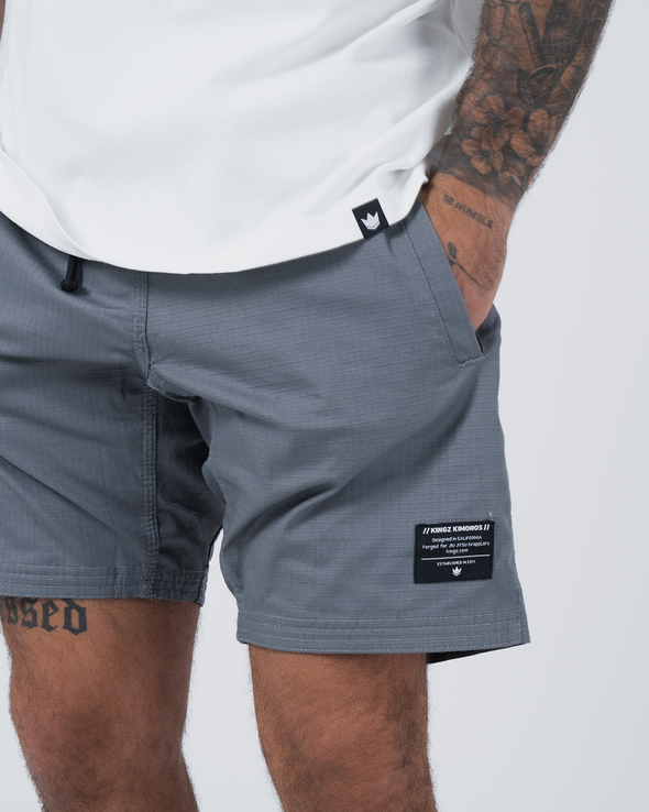 Casual Gi Shorts - Grey