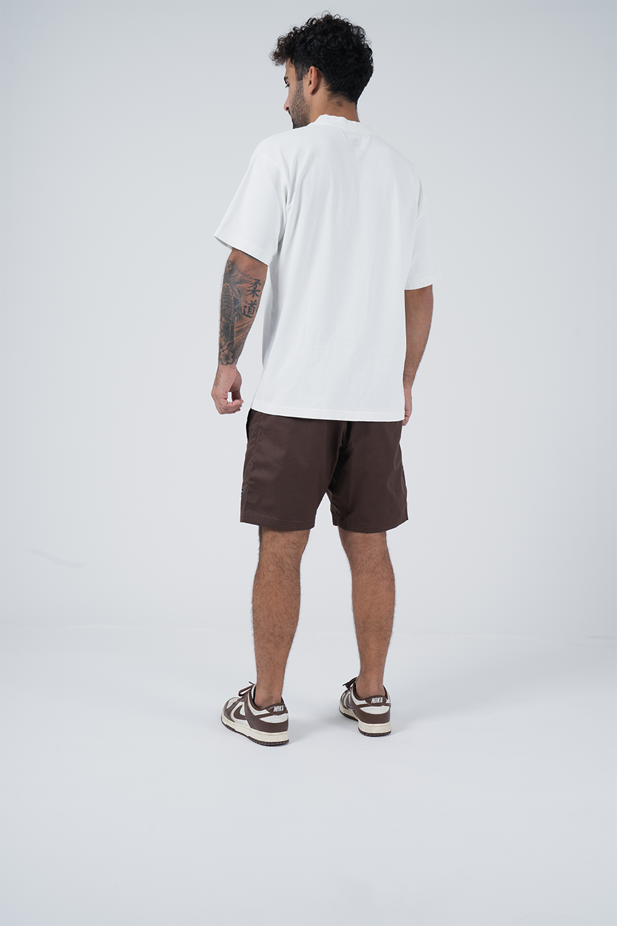 Kingz Casual Gi Shorts - Brown