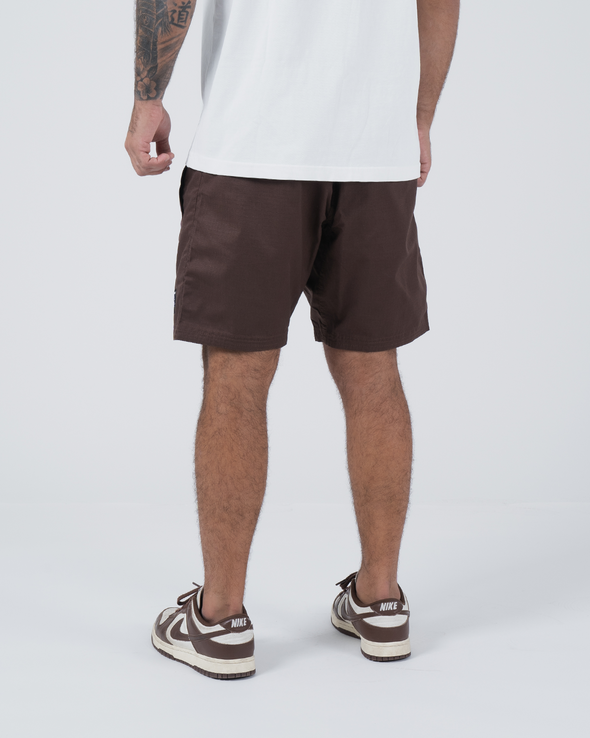 Casual Gi Shorts - Brown