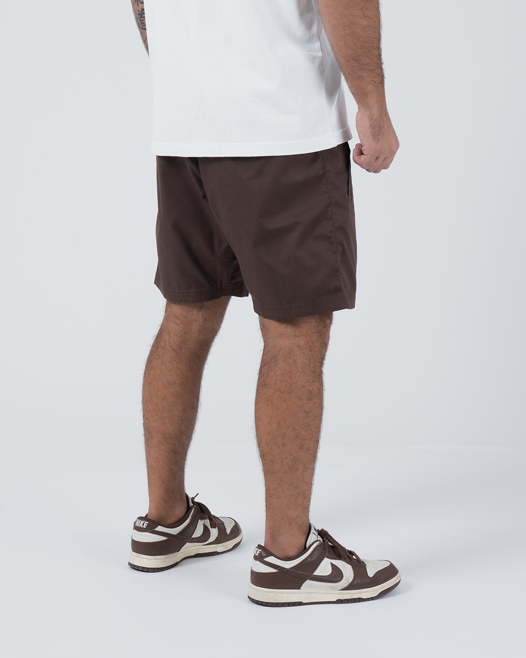 Kingz Casual Gi Shorts - Brown
