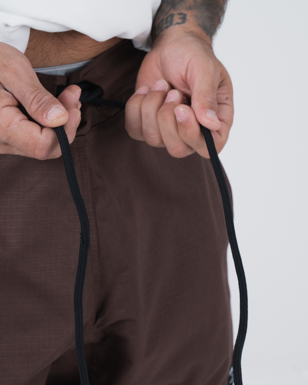 Kingz Casual Gi Shorts - Brown