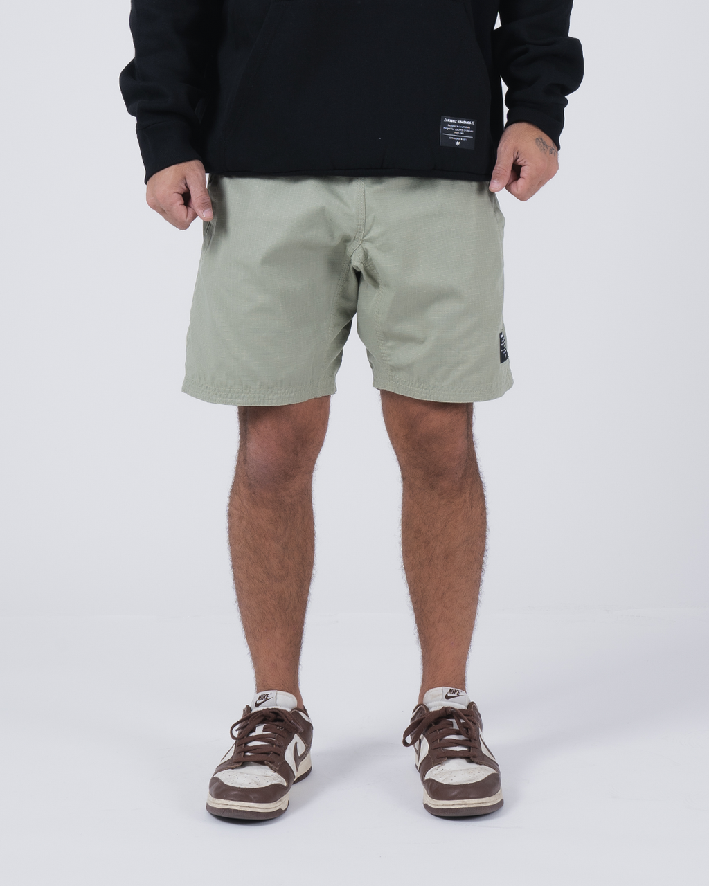 Kingz Casual Gi Shorts - Sage