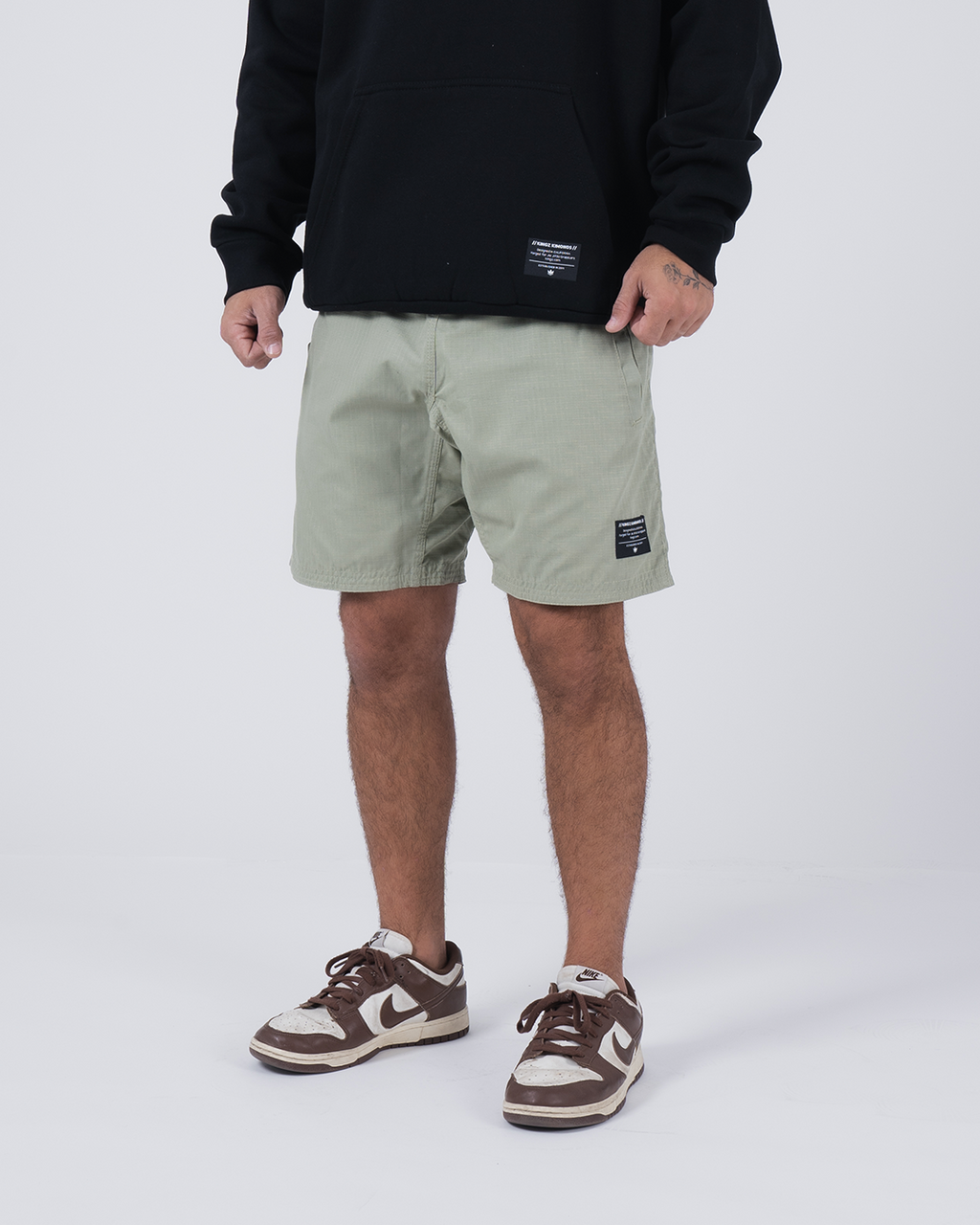 Kingz Casual Gi Shorts - Sage