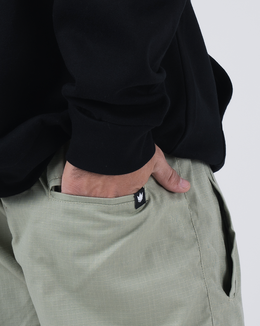 Kingz Casual Gi Shorts - Sage