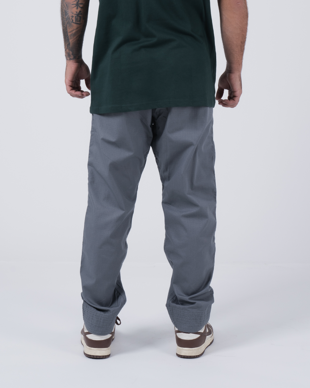 Kingz Casual Rip Stop Gi Pant - Grey