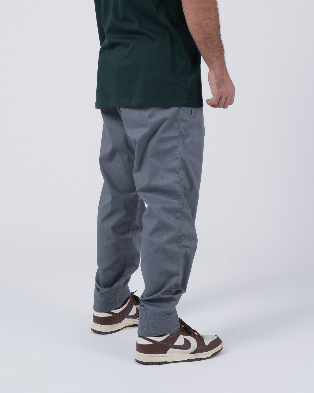 Kingz Casual Rip Stop Gi Pant - Grey