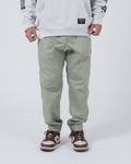 Kingz Casual Rip Stop Gi Pant - Sage